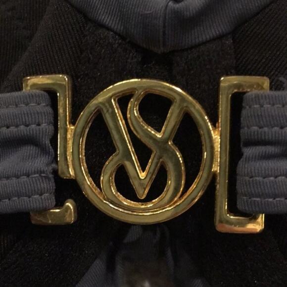 Victoria Secret Bikini top only Size 32A - Gray - Picture 3 of 7